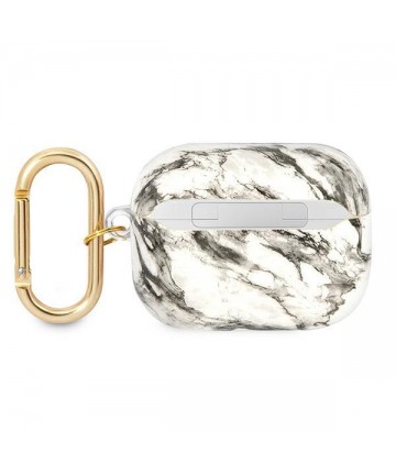 Guess GUAPHCHMAG AirPods Pro cover grey/grey Marble Strap Collection