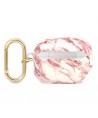 Guess GUAPHCHMAP AirPods Pro cover pink/pink Marble Strap Collection