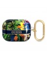 Guess GUAPHHFLB AirPods Pro cover blue/blue Flower Strap Collection
