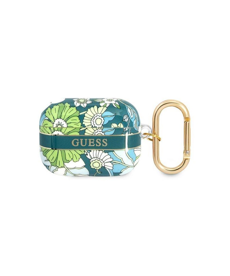 Guess GUAPHHFLN AirPods Pro cover green/green Flower Strap Collection