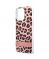 Guess GUHCP13LHSLEOP iPhone 13 Pro / 13 6.1" pink/pink hardcase Leopard