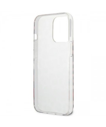 Guess GUHCP13LHSLEOP iPhone 13 Pro / 13 6.1" pink/pink hardcase Leopard