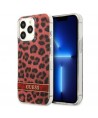 Guess GUHCP13LHSLEOR iPhone 13 Pro / 13 6.1" red/red hardcase Leopard