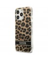 Guess GUHCP13LHSLEOW iPhone 13 Pro / 13 6.1" brown/brown hardcase Leopard