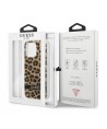Guess GUHCP13LHSLEOW iPhone 13 Pro / 13 6.1" brown/brown hardcase Leopard