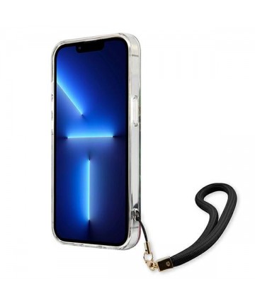 Guess GUHCP13SHFLSB iPhone 13 mini 5.4" blue/blue hardcase Flower Strap