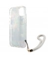 Guess GUHCP13SHFLSB iPhone 13 mini 5.4" blue/blue hardcase Flower Strap