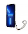 Guess GUHCP13SHFLSD iPhone 13 mini 5.4" gold/gold hardcase Flower Strap