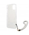 Guess GUHCP13SHFLSD iPhone 13 mini 5.4" gold/gold hardcase Flower Strap