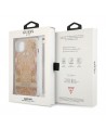 Guess GUHCP13SHFLSD iPhone 13 mini 5.4" gold/gold hardcase Flower Strap
