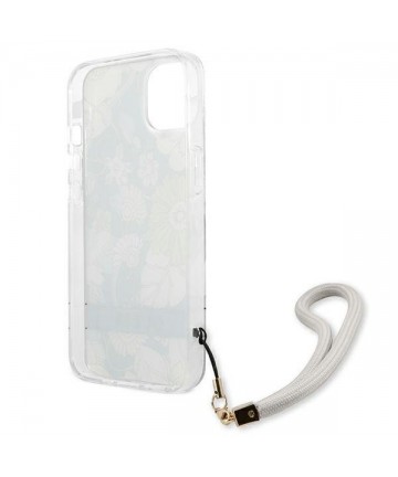 Guess GUHCP13SHFLSN iPhone 13 mini 5.4" green/green hardcase Flower Strap