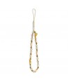 Guess pendant GUSTBOHP Phone Strap brown/brown Beads Bohemia