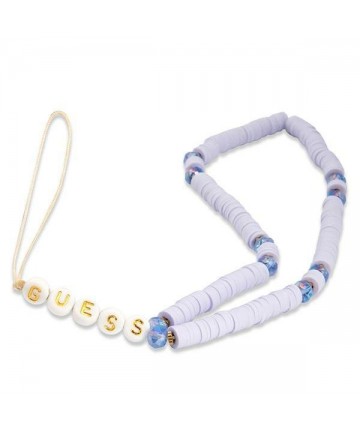 Guess pendant GUSTPEARU Phone Strap lilac/lilac Heishi Beads