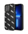 Karl Lagerfeld Allover Case for iPhone 13 Pro / iPhone 13 - Black