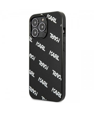 Karl Lagerfeld Allover Case for iPhone 13 Pro / iPhone 13 - Black