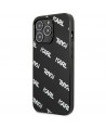 Karl Lagerfeld Allover Case for iPhone 13 Pro / iPhone 13 - Black