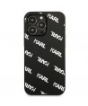 Karl Lagerfeld Allover Case for iPhone 13 Pro / iPhone 13 - Black