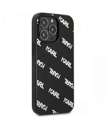 Karl Lagerfeld Allover Case for iPhone 13 Pro / iPhone 13 - Black