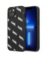 Karl Lagerfeld Allover Case for iPhone 13 mini - Black