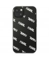 Karl Lagerfeld Allover Case for iPhone 13 mini - Black