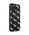 Karl Lagerfeld Allover Case for iPhone 13 mini - Black