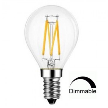 Λάμπα Ε14 Γλόμπος G45 LED Filament Universe 4W Dimmable