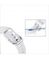 Silicone Strap TYS band for Samsung Galaxy Watch 40 / 41 / 42 / 43 / 44 mm - dark blue