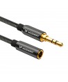Wozinsky mini jack extension cable (female-male) AUX extension cable 3 m black