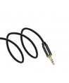 Wozinsky AUX Cable Angled (Male-Male) Mini Jack Cable 1.5m Black