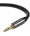 Wozinsky universal mini jack cable 2x AUX cable 3 m black