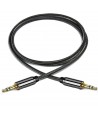 Wozinsky universal mini jack cable 2x AUX cable 2 m black