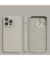 Silicone case for iPhone 13 Pro Max silicone cover beige