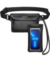 Spigen Aqua Shield A621 Waterproof Hip Bag + Floating Case - Black