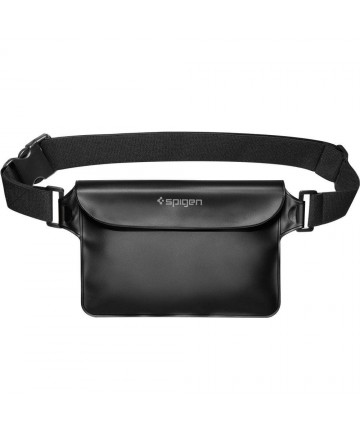 Spigen Aqua Shield A621 Waterproof Hip Bag + Floating Case - Black