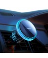 Joyroom car phone holder with 15W Qi inductive charger (MagSafe compatible) for air vent, silver (JR-ZS291)