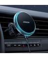 Joyroom car phone holder with 15W Qi inductive charger (MagSafe compatible) for air vent, silver (JR-ZS291)