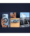 Joyroom kit multifunctional magnetic car holder ring phone support black (JR-ZS294)