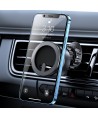Joyroom kit multifunctional magnetic car holder ring phone support black (JR-ZS294)