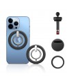 Joyroom kit multifunctional magnetic car holder ring phone support black (JR-ZS294)