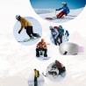 Qunature Pink Children's skiing goggles (medium/large children's version)