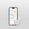 SBS Track My Circle Waterproof IP65 Locator Compatible with Apple Find My - White