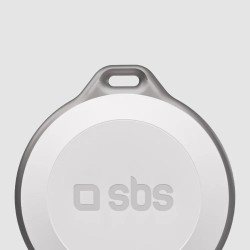 SBS Track My Circle Waterproof IP65 Locator Compatible with Apple Find My - White
