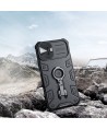 Nillkin CamShield Armor Pro Case iPhone 14 Plus armored cover with camera cover ring stand blue