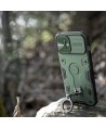 Nillkin CamShield Armor Pro Case iPhone 14 Plus armored cover with camera cover ring stand blue