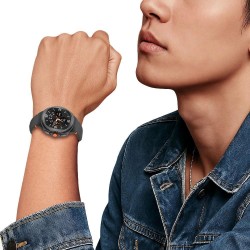 Tech-Protect Silicone Strap for Samsung Galaxy Watch 40/44/46 mm - Black