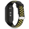 Tech-Protect IconBand Air Strap for Xiaomi Smart Band 8 / 9 / 10 / NFC - Black and Yellow