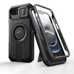 Tech-Protect Kevlar Magsafe Case for iPhone 16e / 17e - Black