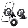 Spigen MFT13 MagSafe Car Holder for Cockpit or Air Vent - Silver