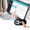 Tech-Protect Cam Fit+ 3-pack laptop camera cover - black