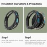 Spigen Liquid Air Case for Samsung Galaxy Watch 8 44mm - Matte Black
